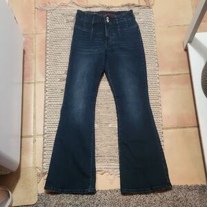 Lucky Brand Dark Wash Stevie Flare Jeans